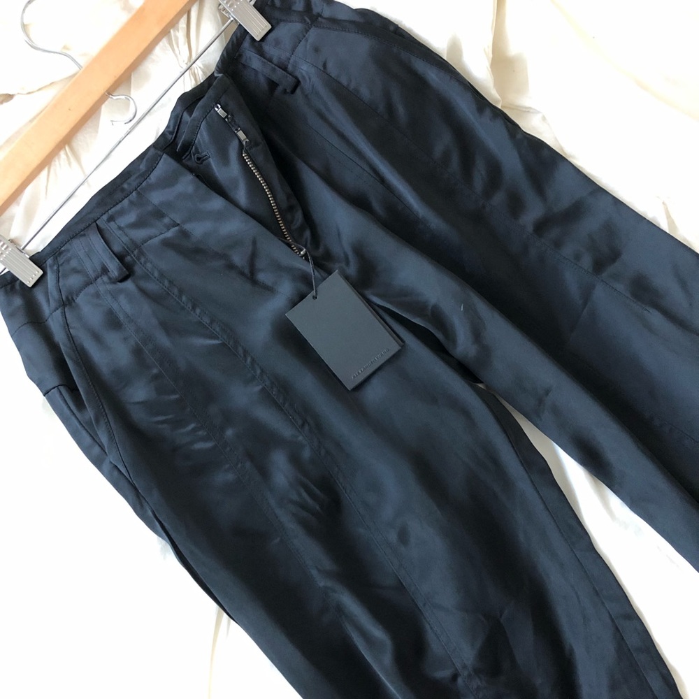 Alexander Wang Cropped Black Pants